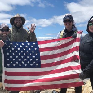 The NNC team summits Boundary Peak